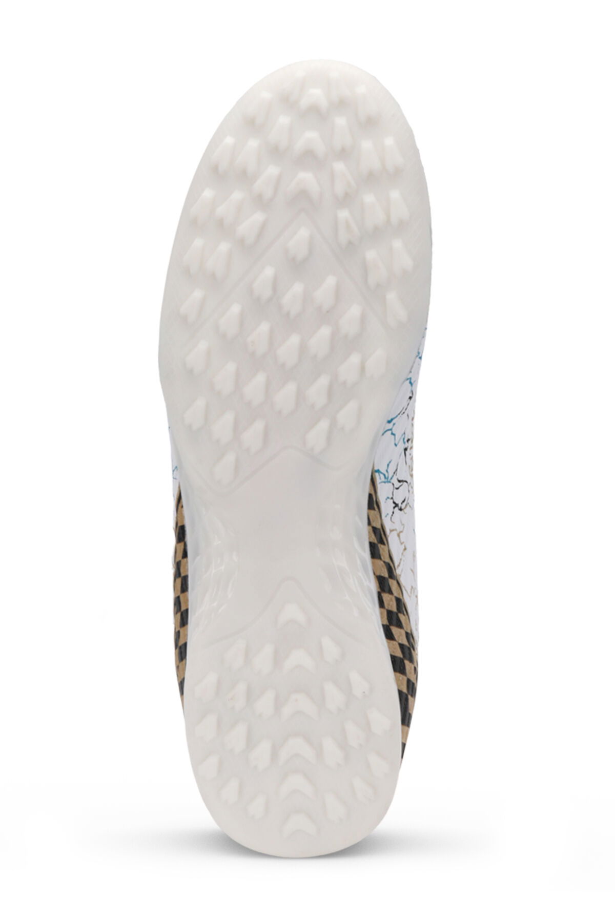 Slazenger CORNER Erkek Çocuk Halı Saha Beyaz / Mavi Futbol Ayakkabısı - Thumbnail