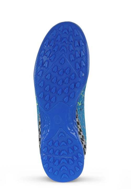 Slazenger CORNER Unisex Halı Saha Saks Mavi Futbol Ayakkabısı