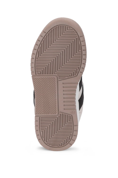 Slazenger CRAFT I Unisex Çocuk Cırtlı Bej / Kahve Günlük Spor Ayakkabısı