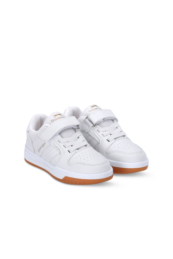 Slazenger CRAFT I Unisex Çocuk Cırtlı Beyaz Günlük Spor Ayakkabısı