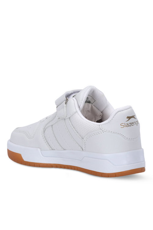 Slazenger CRAFT I Unisex Çocuk Cırtlı Beyaz Günlük Spor Ayakkabısı