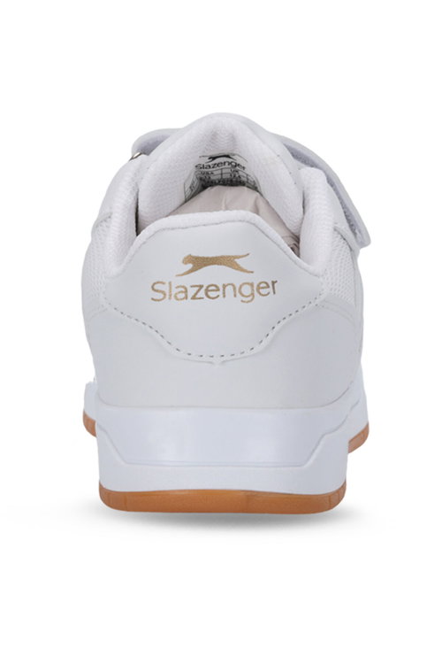 Slazenger CRAFT I Unisex Çocuk Cırtlı Beyaz Günlük Spor Ayakkabısı