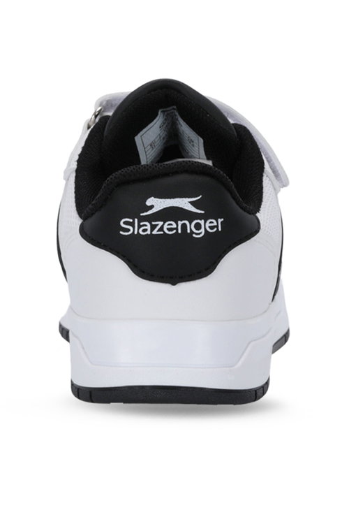 Slazenger CRAFT I Unisex Çocuk Cırtlı Beyaz / Siyah Günlük Spor Ayakkabısı