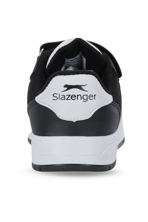 Slazenger CRAFT I Unisex Çocuk Cırtlı Siyah / Beyaz Günlük Spor Ayakkabısı