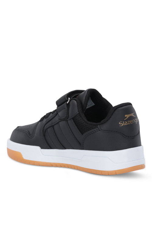 Slazenger CRAFT I Unisex Çocuk Cırtlı Siyah Günlük Spor Ayakkabısı