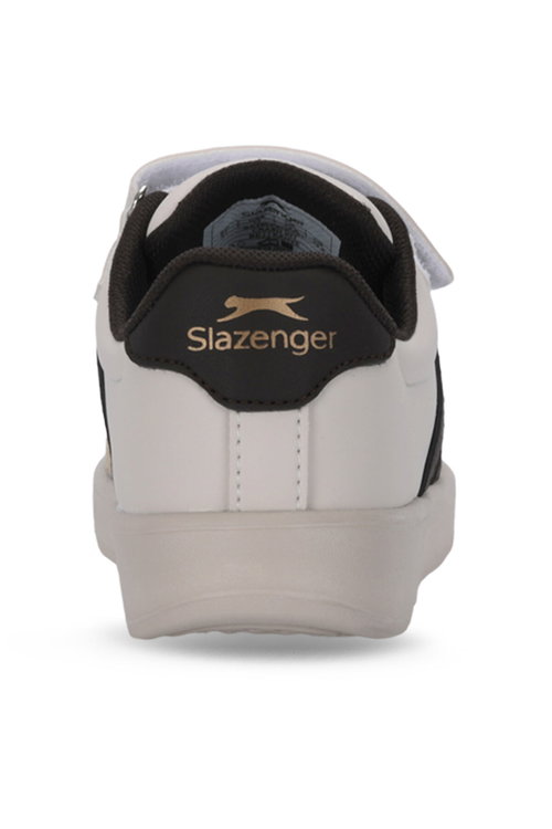Slazenger CRASH I Unisex Çocuk Cırtlı Bej / Kahve Günlük Spor Ayakkabısı