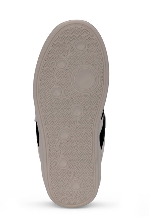 Slazenger CRASH I Unisex Çocuk Cırtlı Bej / Kahve Günlük Spor Ayakkabısı