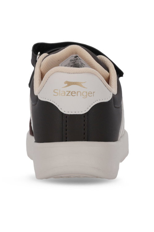 Slazenger CRASH I Unisex Çocuk Cırtlı Kahve / Bej Günlük Spor Ayakkabısı