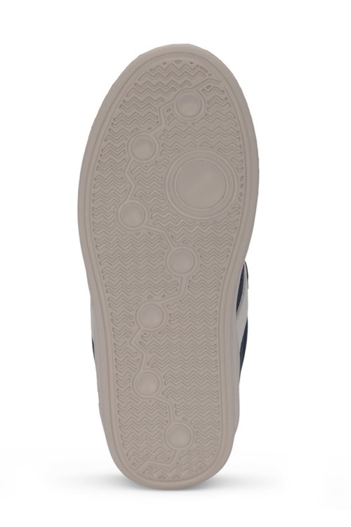 Slazenger CRASH I Unisex Çocuk Cırtlı Lacivert / Bej Günlük Spor Ayakkabısı
