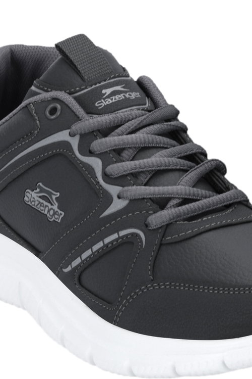 Slazenger CRESPO I Erkek Koyu Gri Koşu & Yürüyüş Spor Ayakkabısı