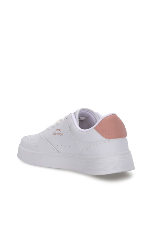 Slazenger CUPRA I Kadın Beyaz / Pembe Günlük Spor Ayakkabısı