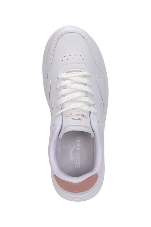 Slazenger CUPRA I Kadın Beyaz / Pembe Günlük Spor Ayakkabısı