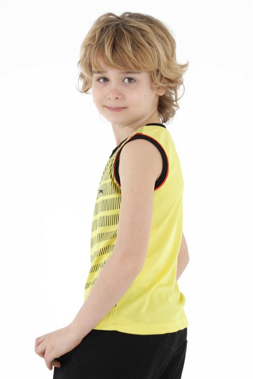 DAIVA Erkek Çocuk Kolsuz T-Shirt Sarı