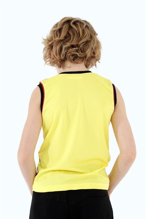 Slazenger DAIVA Erkek Çocuk Kolsuz T-Shirt Sarı