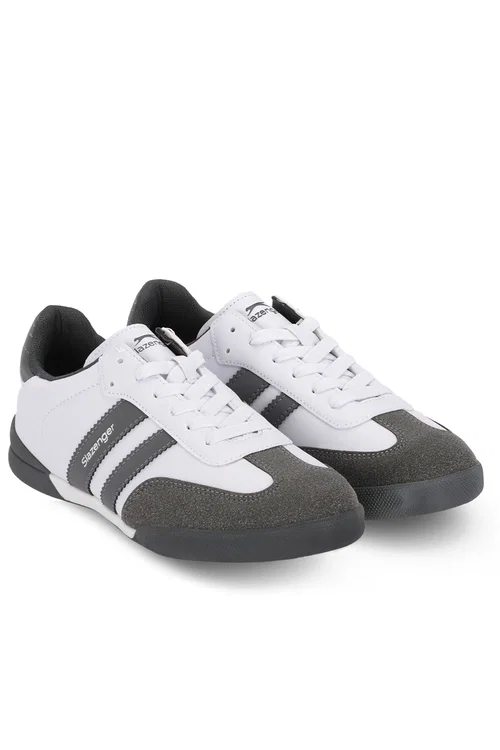 Slazenger DAKOTA I Erkek Beyaz / Füme Günlük Spor Ayakkabısı