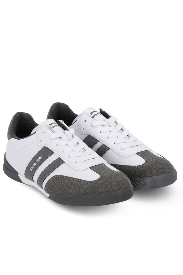 Slazenger DAKOTA I Erkek Beyaz / Füme Günlük Spor Ayakkabısı