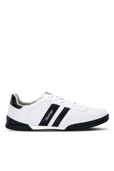Slazenger DAKOTA I Erkek Beyaz / Lacivert Günlük Spor Ayakkabısı