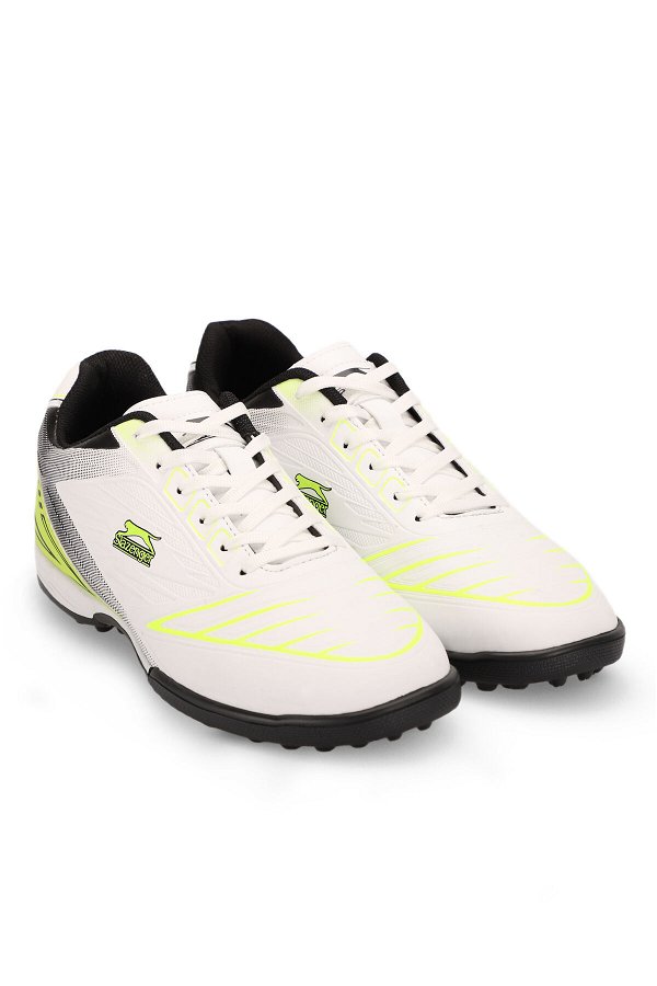 DANGER I HS Futbol Erkek Halı Saha Ayakkabı Beyaz / Yeşil