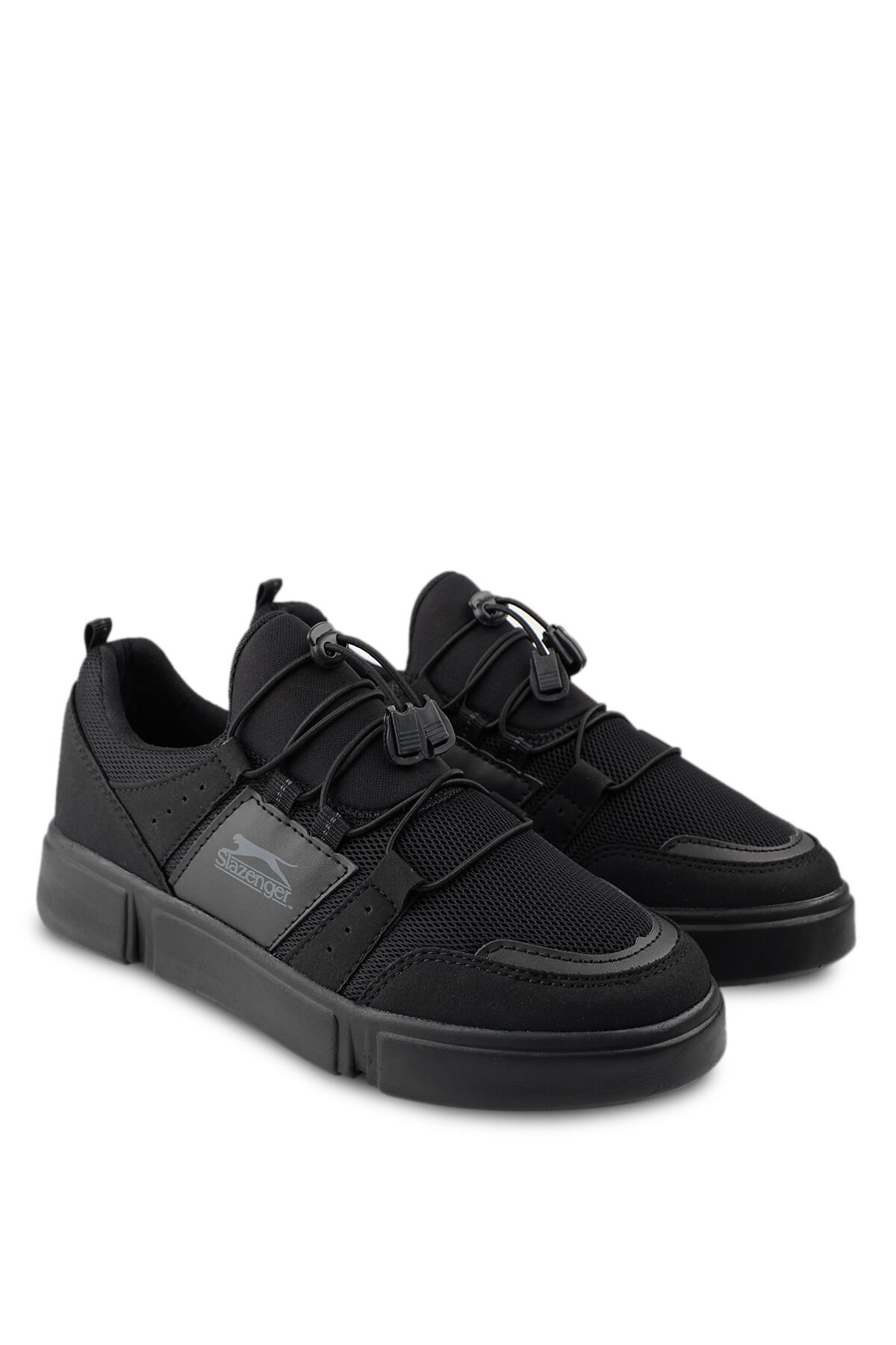 Slazenger DARLA KTN Sneaker Erkek Ayakkabı Siyah / Siyah - Thumbnail