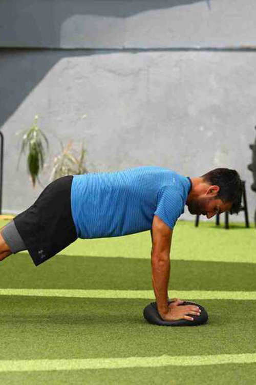 Slazenger Denge Diski (Pompa Dahildir) Unisex Siyah Pilates Aksesuarları