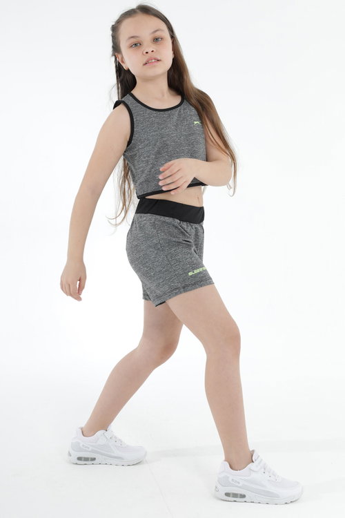 Slazenger DESTA IN Kız Çocuk Koyu Gri Alt Üst Takım