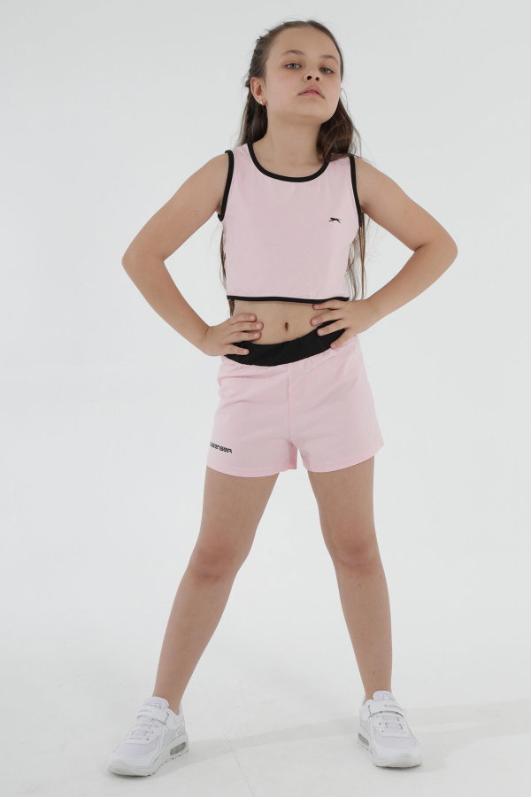 Slazenger DESTA IN Kız Çocuk Pembe Alt Üst Takım