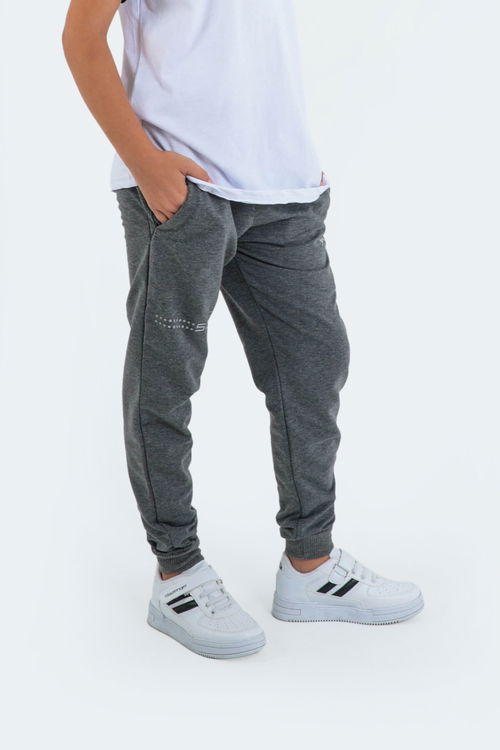 Slazenger DESTA Unisex Çocuk Eşofman Altı Koyu Gri