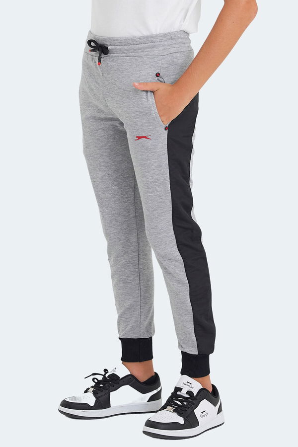 Slazenger DIDIER Unisex Çocuk Eşofman Altı Gri