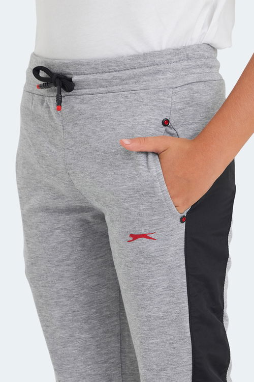 Slazenger DIDIER Unisex Çocuk Eşofman Altı Gri