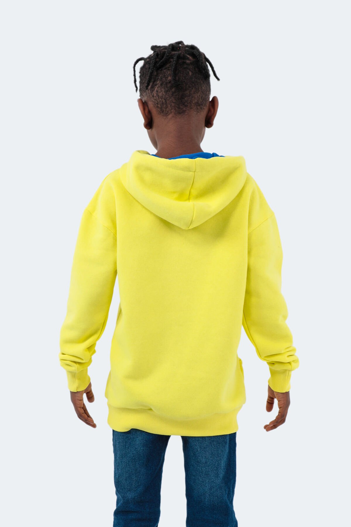 Slazenger DILAY Unisex Çocuk Sweatshirt Sarı - Thumbnail