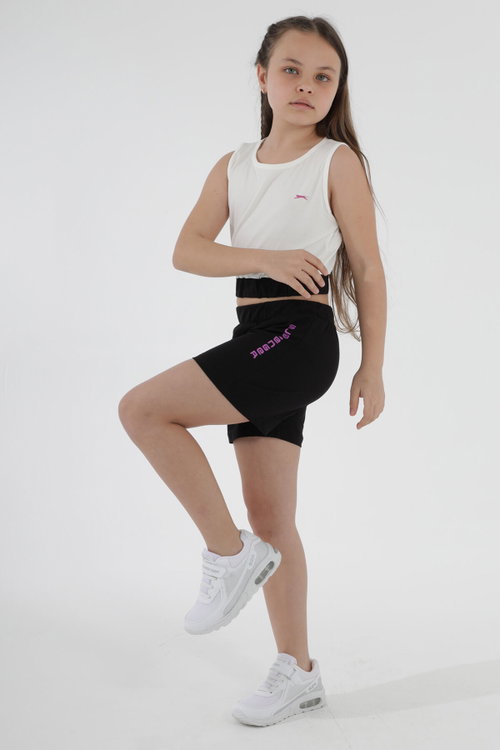Slazenger DIODATO IN Kız Çocuk Beyaz Eşofman Takımı