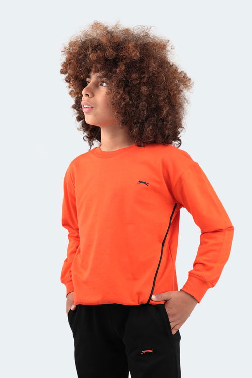 Slazenger DISEL Unisex Çocuk Eşofman Takım Turuncu