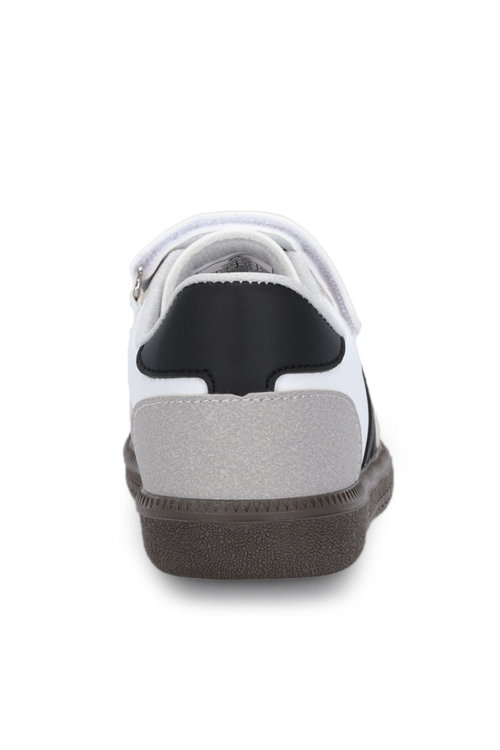 Slazenger DOLPHIN I Unisex Çocuk Cırt Cırtlı Beyaz / Siyah Günlük Spor Ayakkabısı