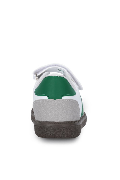 Slazenger DOLPHIN I Unisex Çocuk Cırt Cırtlı Beyaz / Yeşil Günlük Spor Ayakkabısı