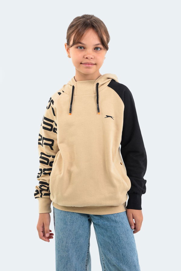 DRAVEN Unisex Çocuk Sweatshirt Bej