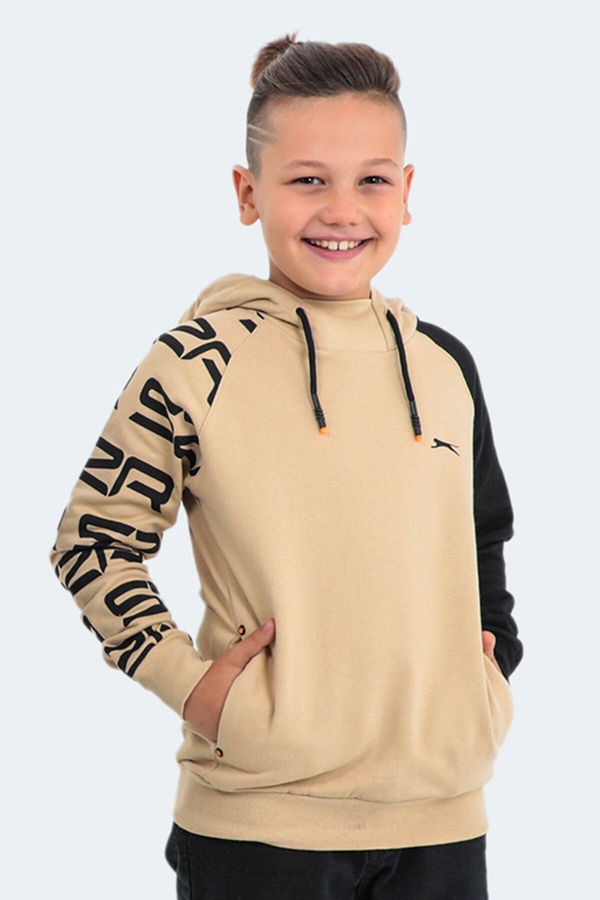 DRAVEN Unisex Çocuk Sweatshirt Bej