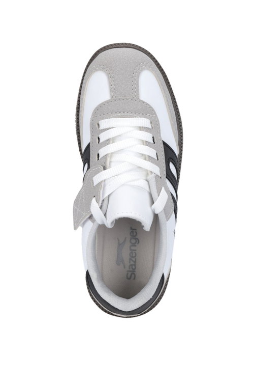 Slazenger DREAM I Unisex Çocuk Cırt Cırtlı Beyaz / Siyah Günlük Spor Ayakkabısı