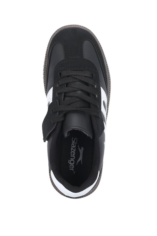 Slazenger DREAM I Unisex Çocuk Cırt Cırtlı Siyah / Beyaz Günlük Spor Ayakkabısı