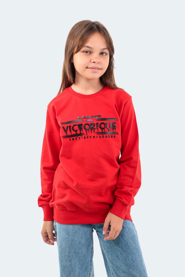 DUNA IN Unisex Çocuk Sweatshirt Kırmızı