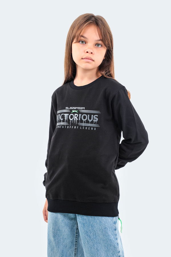 DUNA IN Unisex Çocuk Sweatshirt Siyah