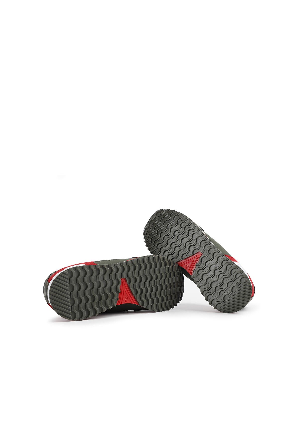 Slazenger EDMOND KTN Sneaker Erkek Çocuk Ayakkabı Haki Kamuflaj - Thumbnail