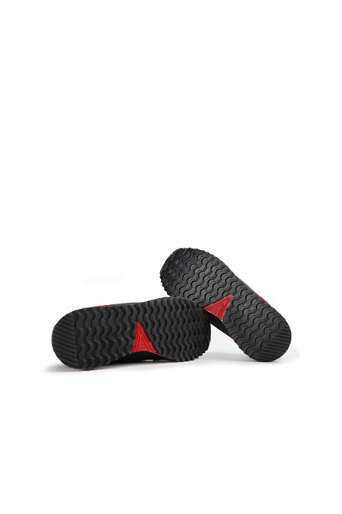 Slazenger EDMOND KTN Sneaker Erkek Çocuk Ayakkabı Siyah Kamuflaj