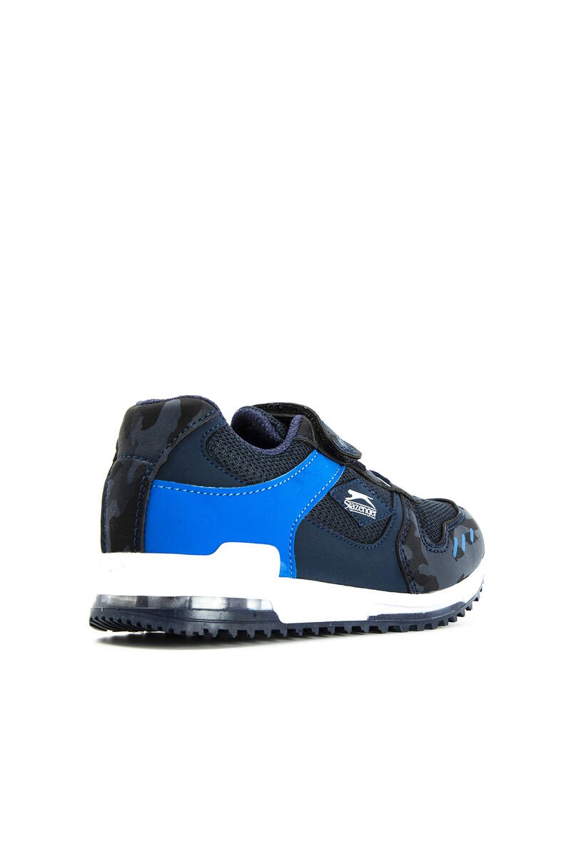 Slazenger EDMOND KTN Sneaker Erkek Çocuk Ayakkabı Lacivert Kamuflaj - Thumbnail