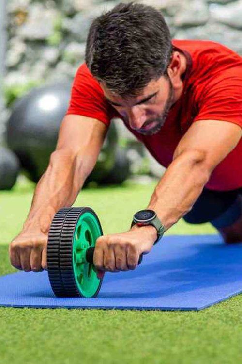 Slazenger Egzersiz Tekerleği (Çift Disk) Unisex STD Pilates Aksesuarları