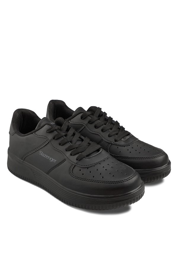 Slazenger EKUA Sneaker Kadın Ayakkabı Siyah / Siyah