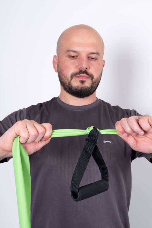 Slazenger Elcikli Direnç Bandı Unisex STD Pilates Aksesuarları