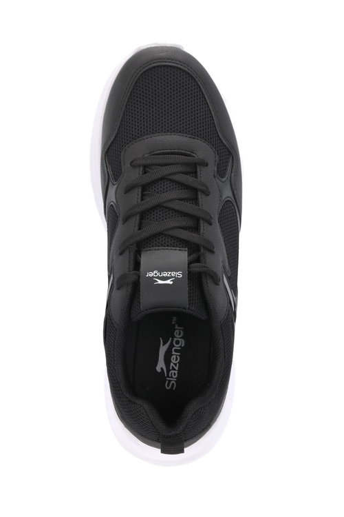 Slazenger ELDER Erkek Siyah / Beyaz Koşu & Yürüyüş Spor Ayakkabısı