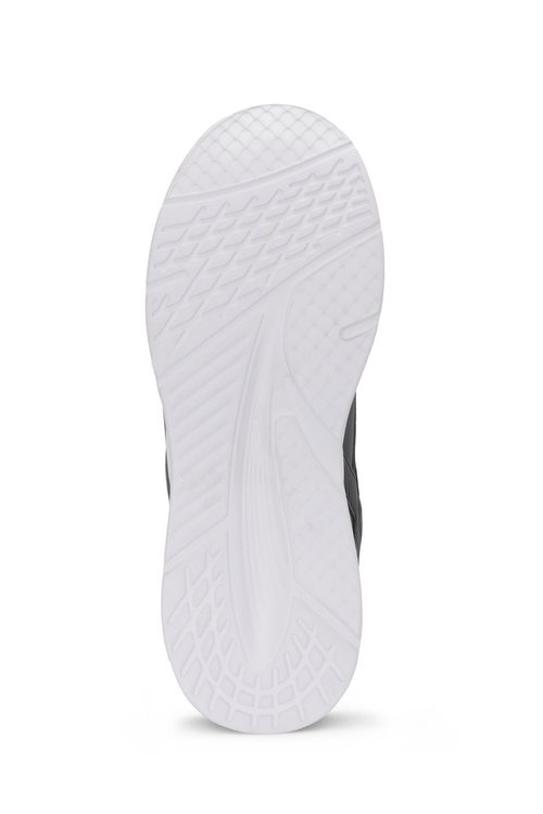 Slazenger ELDER Erkek Siyah / Beyaz Koşu & Yürüyüş Spor Ayakkabısı