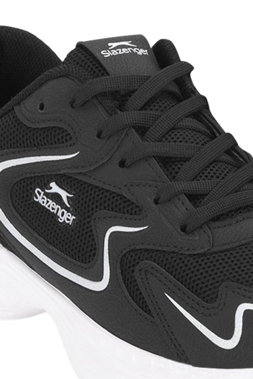 Slazenger ELIJAH I Erkek Siyah / Beyaz Koşu & Yürüyüş Spor Ayakkabısı