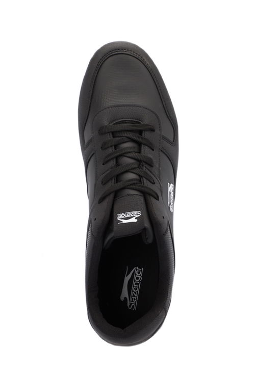 Slazenger ELIORA I Büyük Beden Sneaker Erkek Ayakkabı Siyah / Beyaz